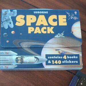 Usborne Space Pack with Books and Stickers